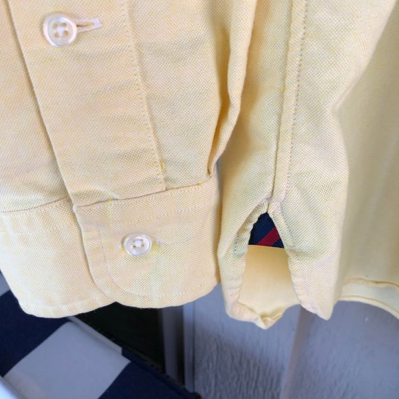 POLO Ralph Lauren Yellow Oxford Cloth BD - XL/Repp - Picture 6 of 10